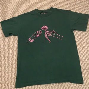 Urban outfitters rose tee shirt
